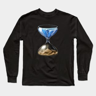 the time is running Long Sleeve T-Shirt